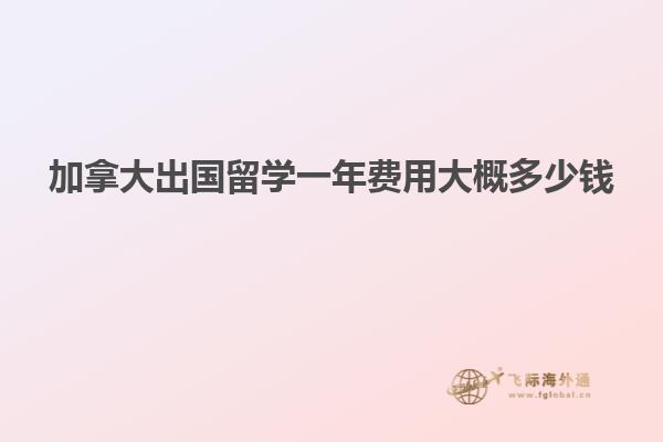 加拿大出國(guó)留學(xué)一年費(fèi)用大概多少錢(qián)
