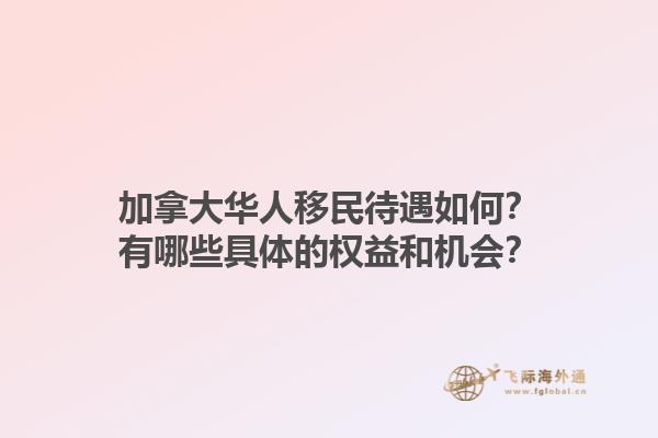 加拿大華人移民待遇如何？有哪些具體的權(quán)益和機會？1.jpg